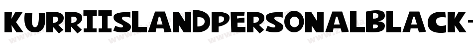 KurriIslandPersonalBlack-owxPB字体转换