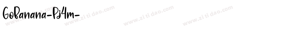 GoBanana-Pj4m字体转换