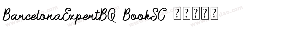 BarcelonaExpertBQ-BookSC字体转换