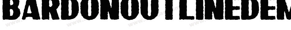 BardonOutlineDemoOutline-ywYzY字体转换