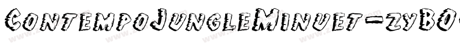 ContempoJungleMinuet-zyB0字体转换