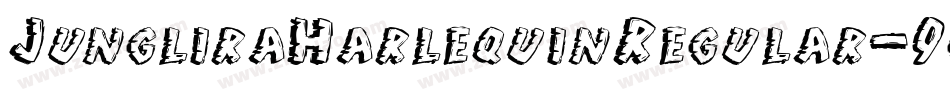 JungliraHarlequinRegular-9gwy字体转换