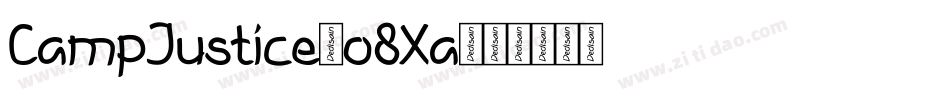 CampJustice-o8Xa字体转换