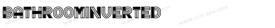 BathroomInverted字体转换 BathroomInverted字体转换