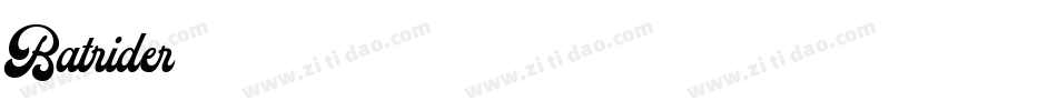Batrider字体转换