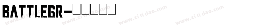 battlegr字体转换