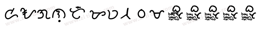 Vagnotie-yw30M字体转换