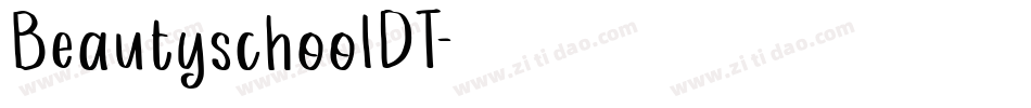 BeautyschoolDT字体转换