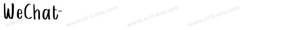 WeChat字体转换