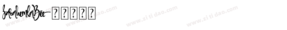 ZarahemlaBee字体转换