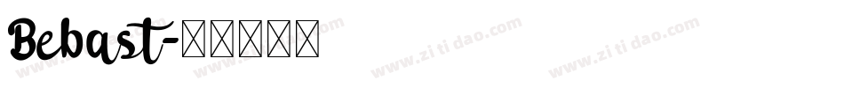 Bebast字体转换