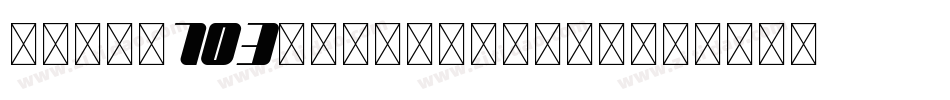 zihun103hao-haitang字体转换