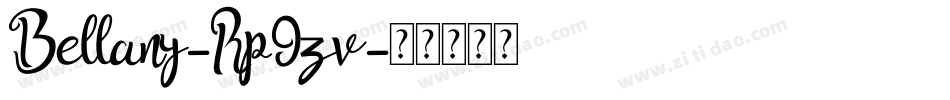 Bellany-Rp9zv字体转换