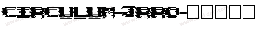 Circulum-jRrO字体转换
