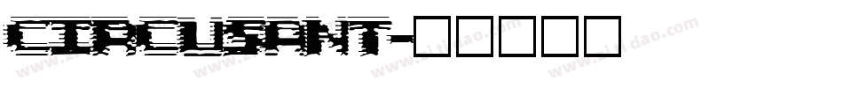 Circusant字体转换