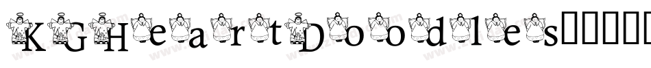 KGHeartDoodles-1字体转换