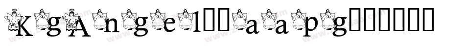 KgAngel1-aapg字体转换