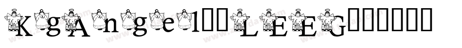 KgAngel3-LEEG字体转换