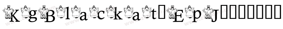 KgBlackat-EpJ8字体转换