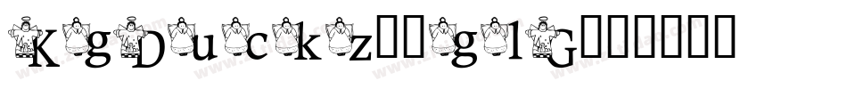 KgDuckz-0glG字体转换