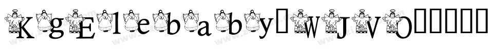 KgElebaby-WJVO字体转换