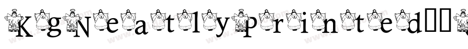 KgNeatlyPrinted-6Gwg字体转换