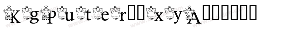 KgPuter-6xyA字体转换