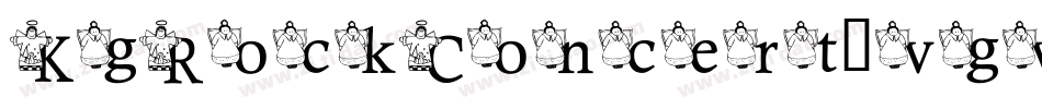 KgRockConcert-vgv4字体转换