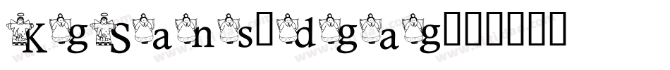 KgSans-dgag字体转换