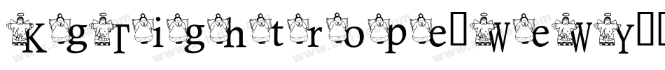 KgTightrope-WeWY字体转换