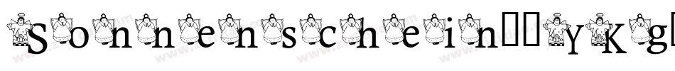 Sonnenschein-6YKg字体转换