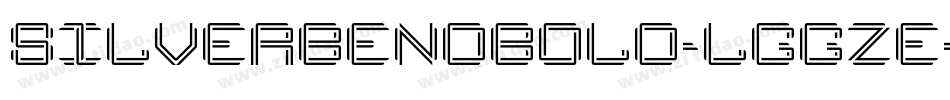SilverBendBold-lggze字体转换