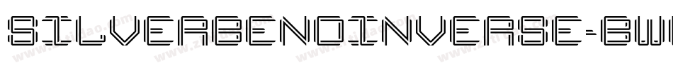 SilverBendInverse-BWWzl字体转换