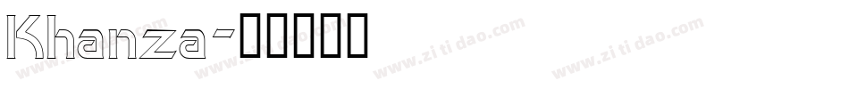 Khanza字体转换