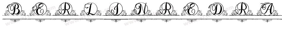 BerlinRedrainItalic-K7Yy字体转换