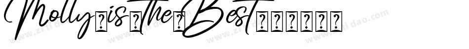 Molly-is-the-Best字体转换