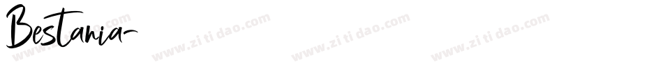 Bestania字体转换
