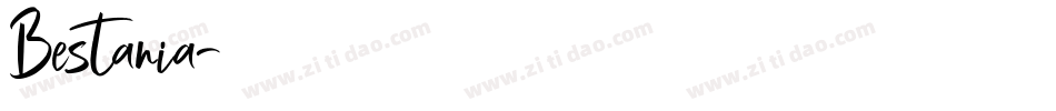 Bestania字体转换