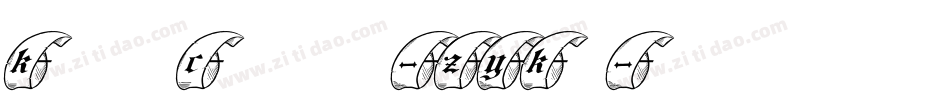KingCobra-ZYK3字体转换