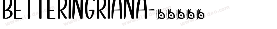 BetterIngriana字体转换