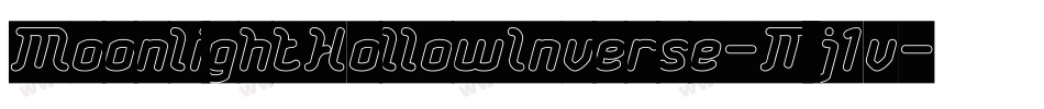 MoonlightHollowInverse-Mj1v字体转换