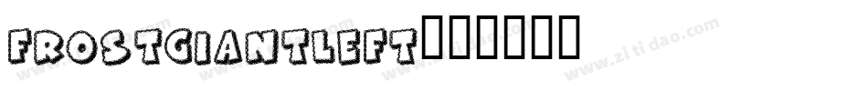 frostgiantleft字体转换