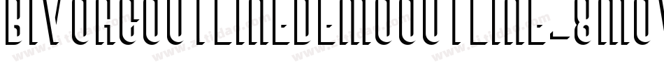 BivoacOutlineDemoOutline-8MOv0字体转换