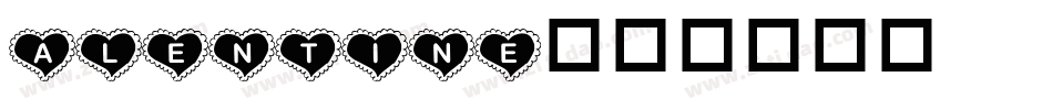Alentine字体转换