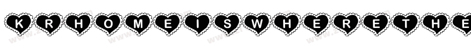 KrHomeIsWhereTheHeartIs-JEyo字体转换 KrHomeIsWhereTheHeartIs-JEyo字体转换