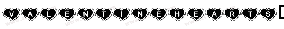 VALENTINEHEARTS字体转换