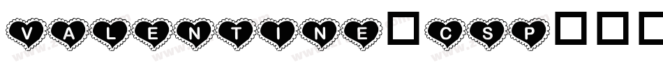 valentine_csp字体转换