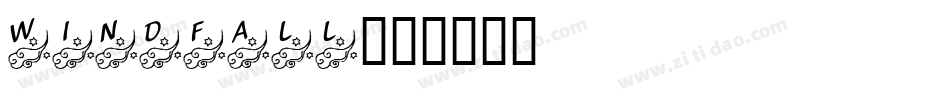Windfall字体转换