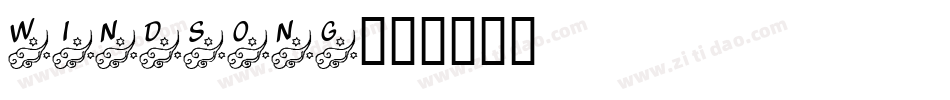 Windsong字体转换