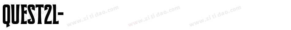 quest2l字体转换